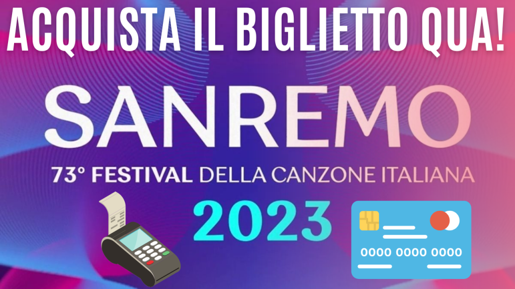 Biglietti Festival di Sanremo 2023 - Biglietti Domenica In Sanremo 2023 Dove Acquistarli