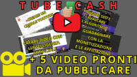 corso tube cash + 5 video pronti da pubblicare